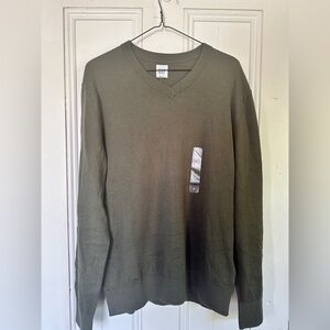 Green light crewneck sweater